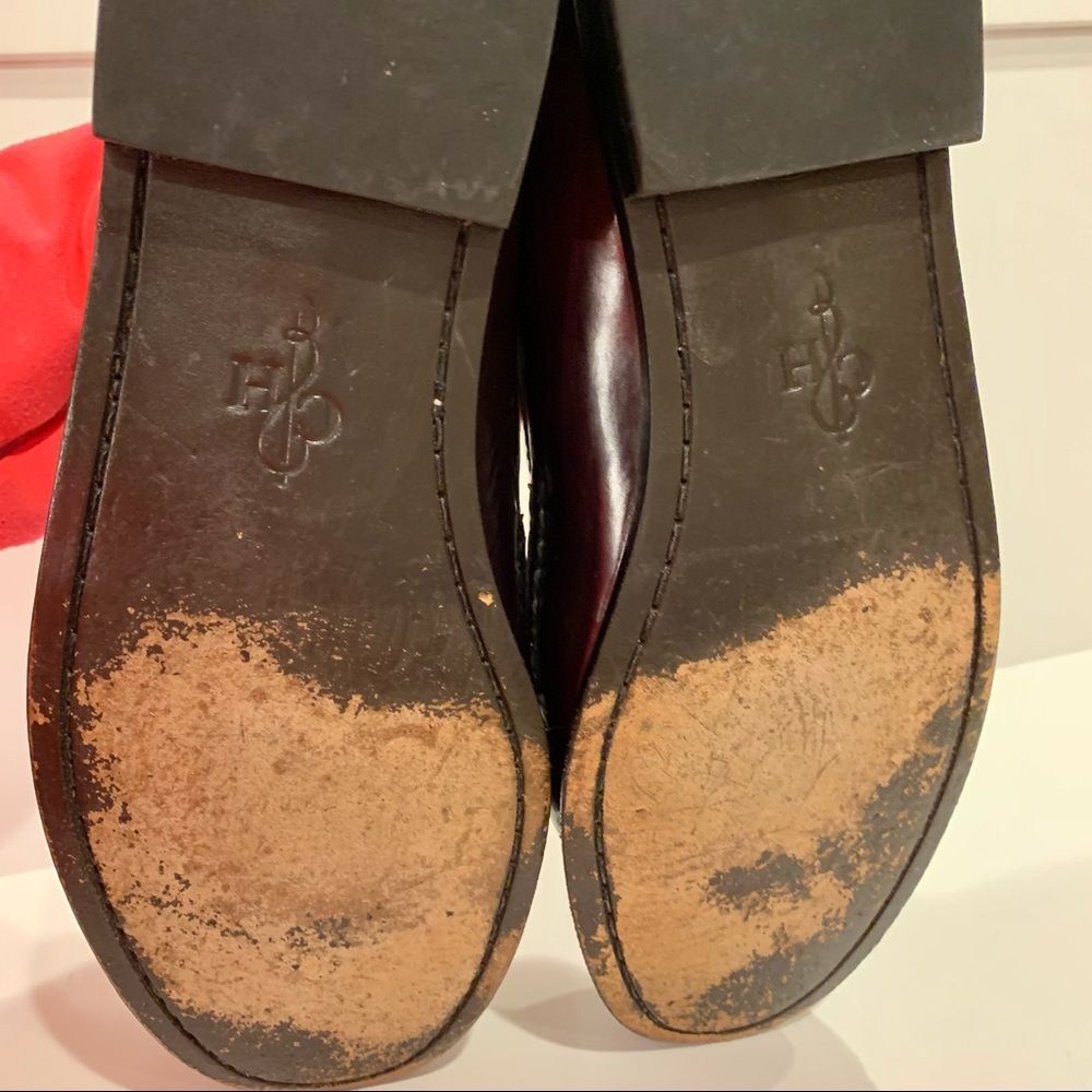 Cole Haan Burgundy Penny Loafers 12D - Picture 8 of 12